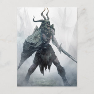 Odead Draugr Krigare Brevkort Vykort