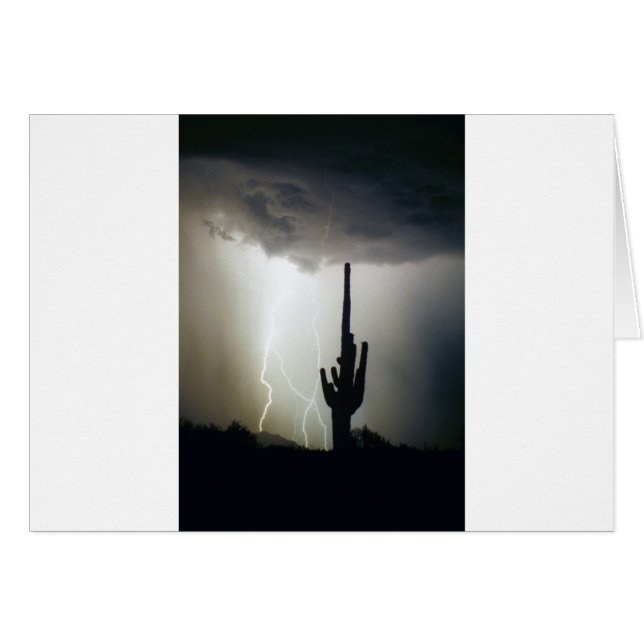 Ödeert Highlands Lightning Hälsningskort (Framsidan Horizontal)