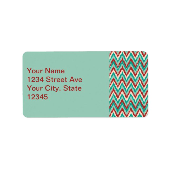 odefinierad adressetikett (Framsidan)