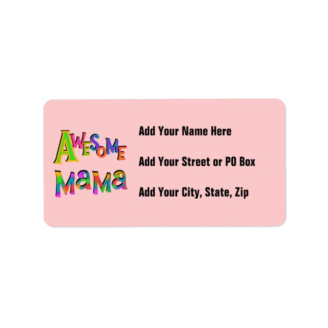 odefinierad adressetikett (Framsidan)