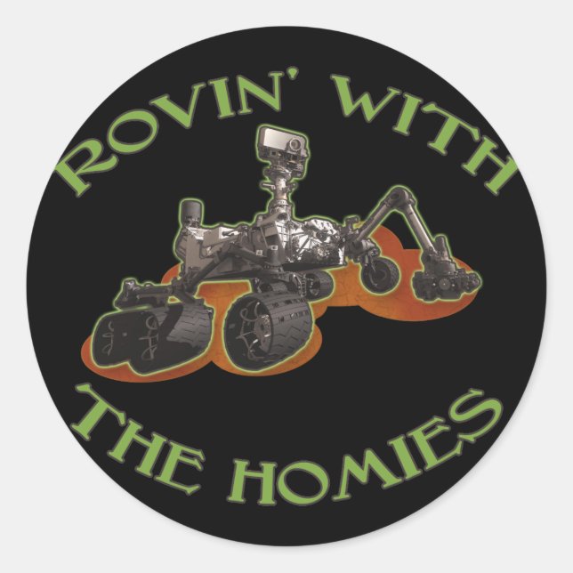 odefinierad runt klistermärke (Framsida)