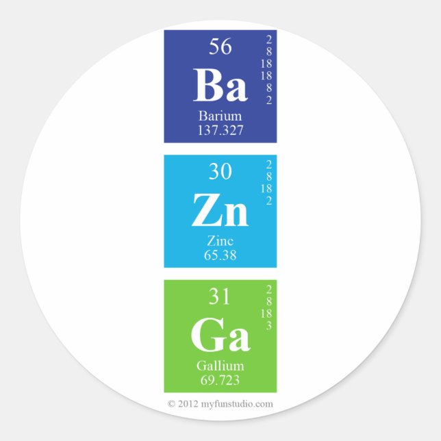 odefinierad runt klistermärke (Framsida)