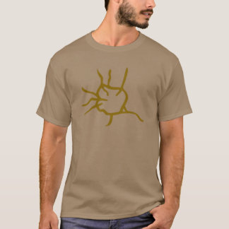Odegra brun utslagsplats tee