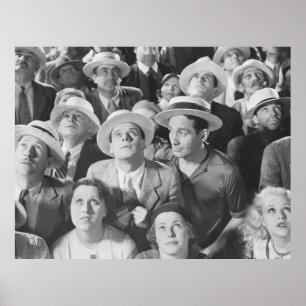 ODELAD UPPMÄRKSAMHETNoggrannhet, folksamling, vint Poster