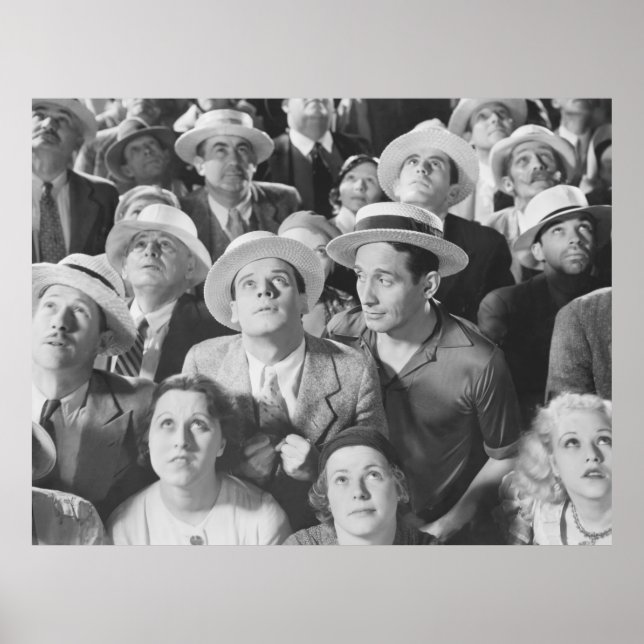 ODELAD UPPMÄRKSAMHETNoggrannhet, folksamling, vint Poster (Framsidan)