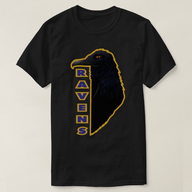ödelägga kråka t shirt (Design framsida)