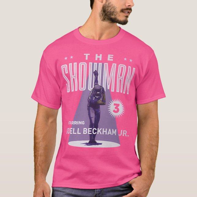 Odell Beckham Jr. Showman T Shirt (Framsida)