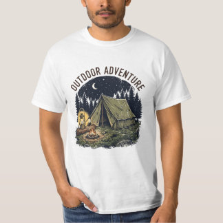 Ödemarksnattläger - Vintage Skog & Läggereld T Shirt