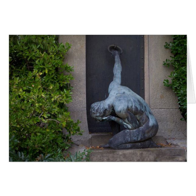 ödesdigra hälsningskort (Framsidan Horizontal)