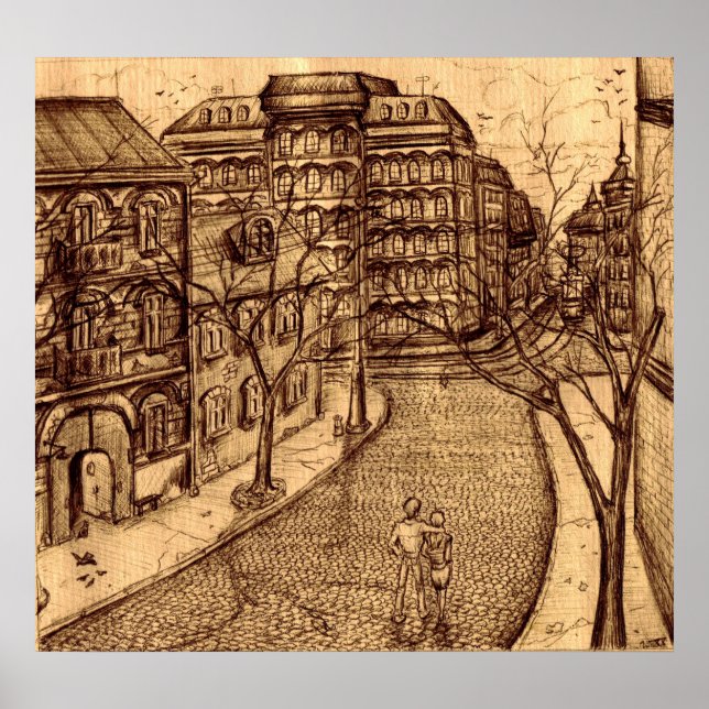 Odessa City art poster (Framsidan)