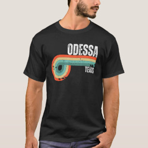Odessa City Texas State Vintage Retro Souvenir T Shirt