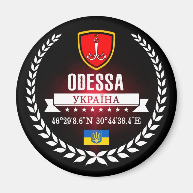 Odessa Magnet (Framsidan)