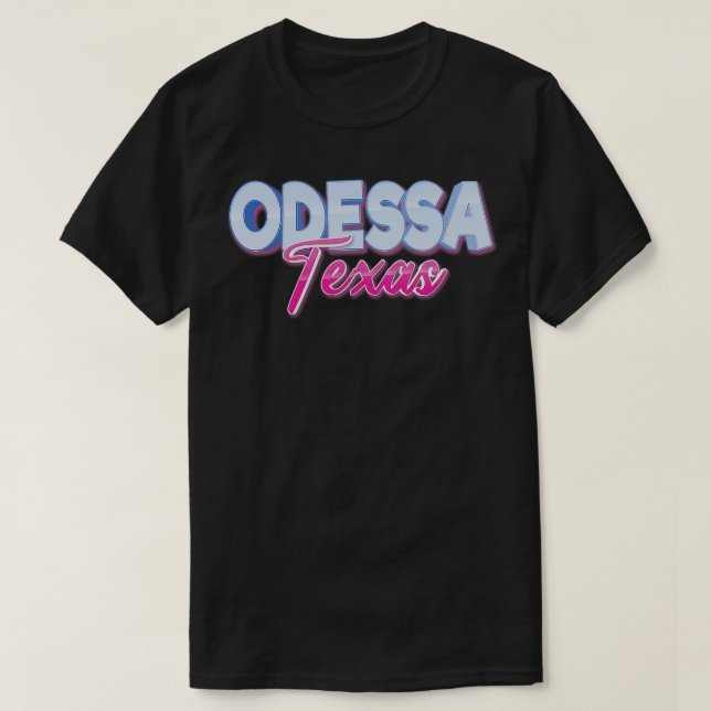 Odessa Texas T Shirt (Design framsida)