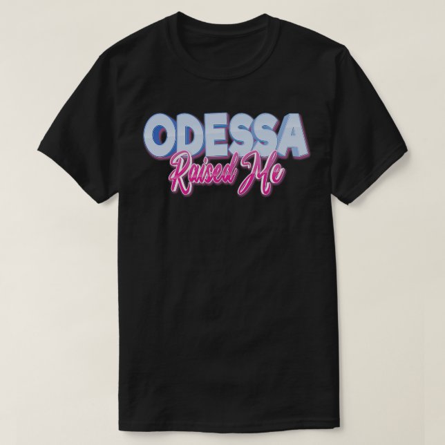 Odessa tog upp mig t shirt (Design framsida)