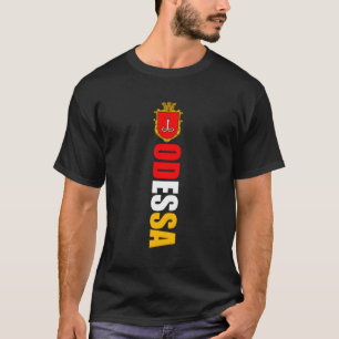 Odessa Ukraina Flagga of Odesa Proud Ukrainska T Shirt