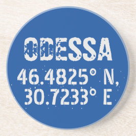 Odessa Ukraina Latitude & Longitude Distress Underlägg