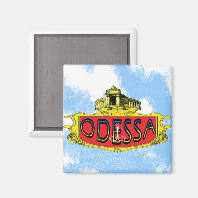 Odessa Ukraina Magnet (Front/Back)