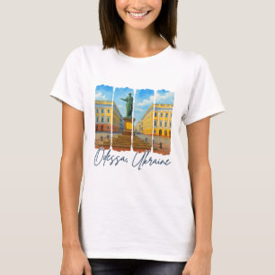 Odessa Ukraina Resa Tripp Penseldrag Odessa S T Shirt