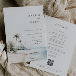 Ödestination Wedding Inbjudningar