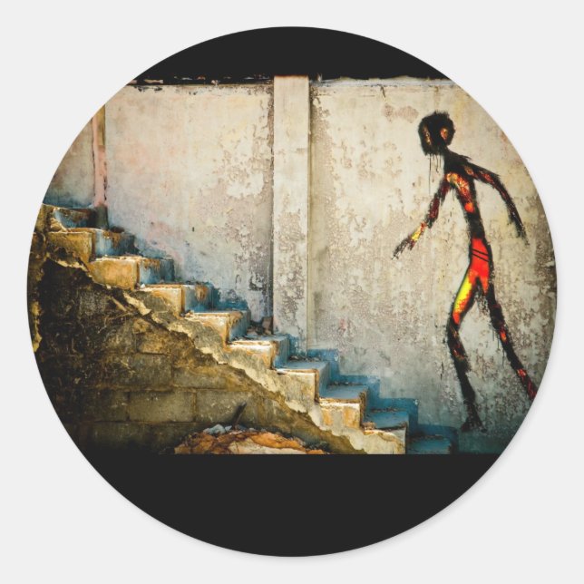 ödet, hem runt klistermärke (Framsida)