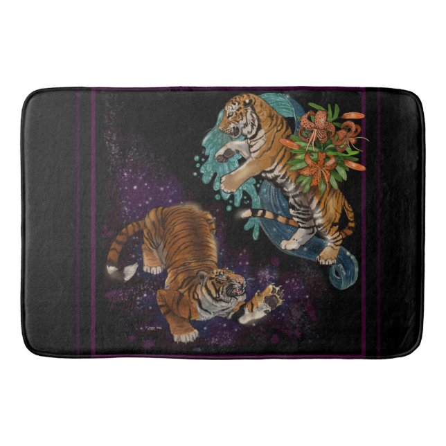 Ödet i Stars Tigers Badrumsmatta (Framsidan)