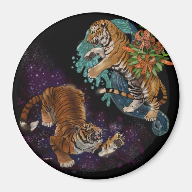 Ödet i Stars Tigers Magnet (Framsidan)