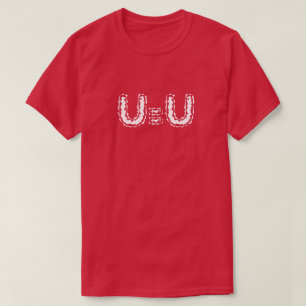 Odetekterbart = ej överförbart (2 sidor) t shirt