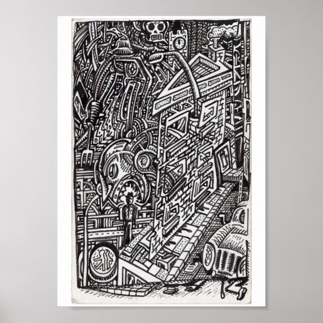 Ödets gap poster (Framsidan)