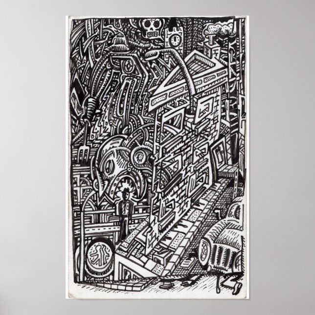 Ödets gap poster (Framsidan)