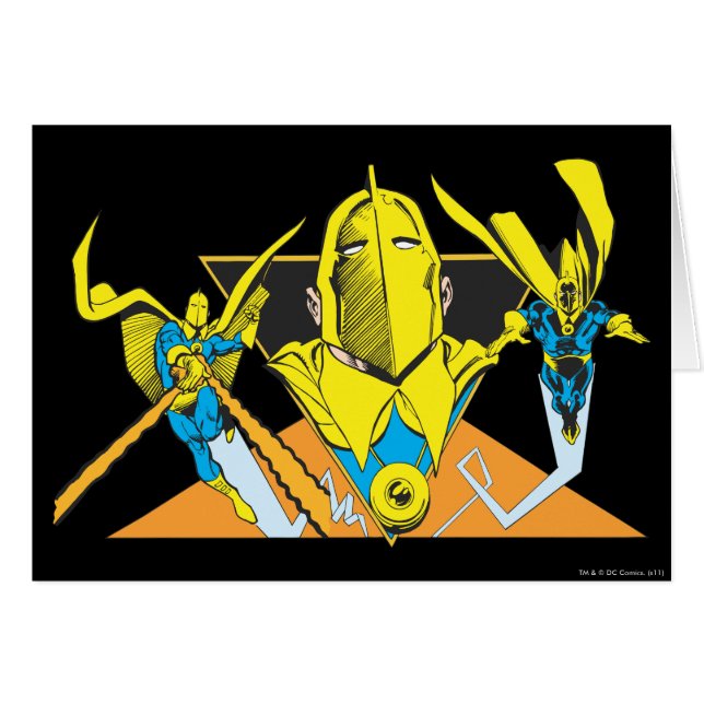 Ödets hjälm hälsningskort (Framsidan Horizontal)