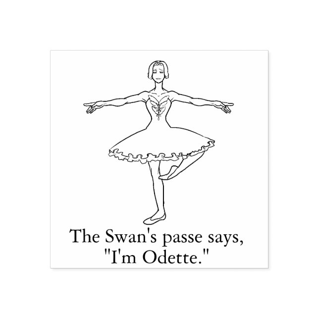 Odettes passe stämpel (Tryck)