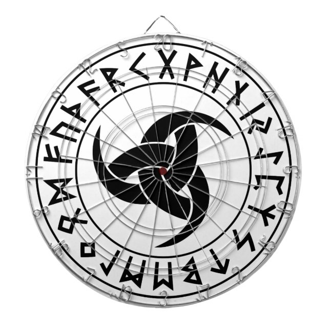 Odhroerir Rune Shield Darttavla (Framsidan)