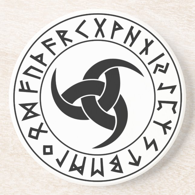 Odhroerir Rune Shield Underlägg (Framsidan)