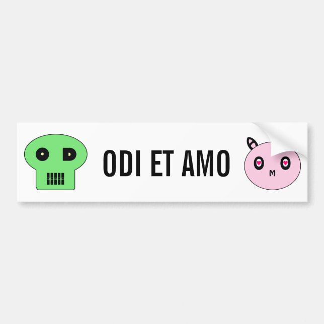 ODI et AMO Bildekal (Framsidan)