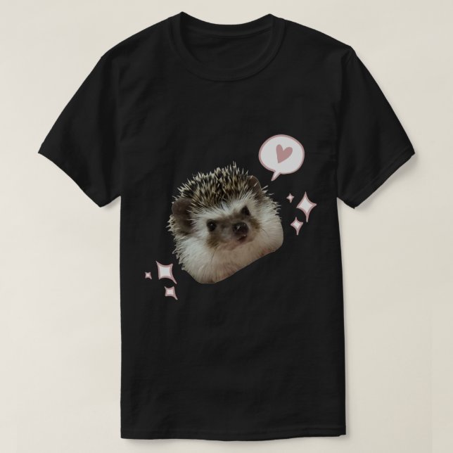Odi Soobins hedgehog från TXT Sticker T Shirt (Design framsida)