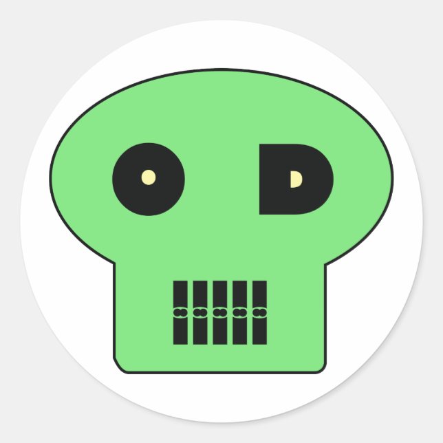 ODI Sticker Runt Klistermärke (Framsida)