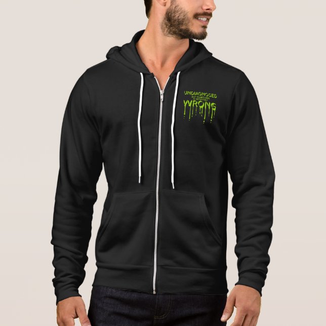 Odiagnostiserad Men Något Är Definitivt Fel Slime T Shirt (Framsida)