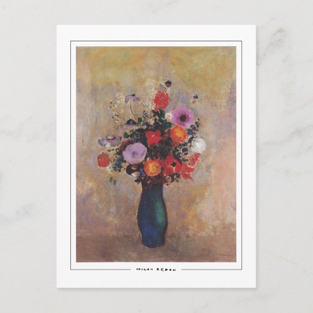 Odilon Redon #10 - Fin Art-vykort Vykort (Framsida)