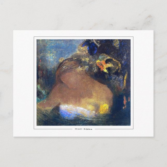 Odilon Redon #2 - Finkonst Postkort Vykort (Framsida)