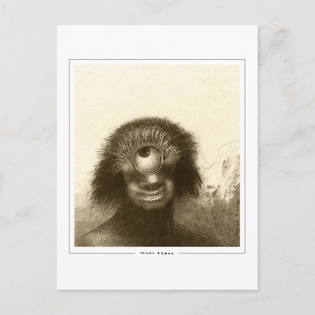 Odilon Redon #496 - Fin Art-vykort Vykort (Framsida)