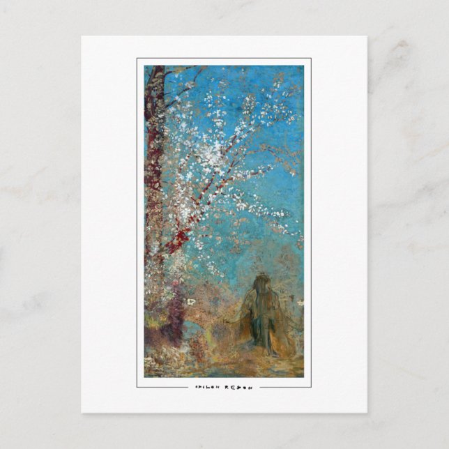 Odilon Redon #587 - Fint konst-kort Vykort (Framsida)