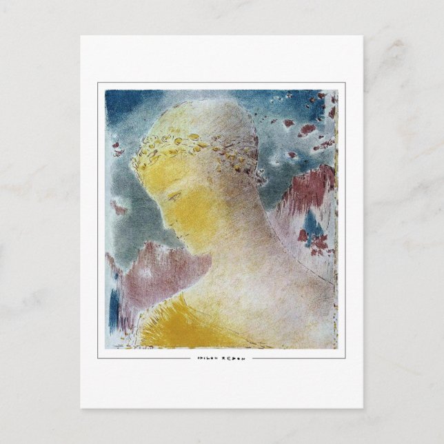 Odilon Redon #793 - Fin Art-vykort Vykort (Framsida)