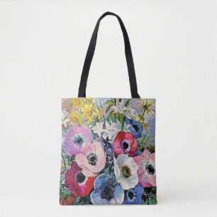 Odilon Redon Anemoner Blommor - Fin konst Symbolis Tygkasse