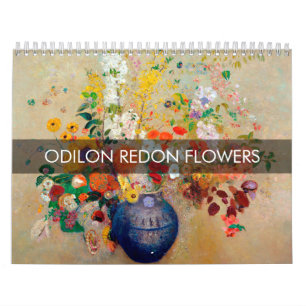 Odilon Redon Blommor Kalender