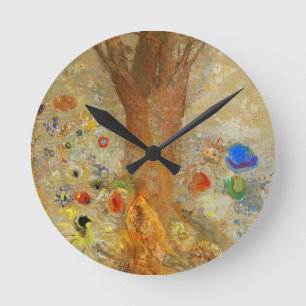 Odilon Redon Buddha i sin ungdom Rund Klocka