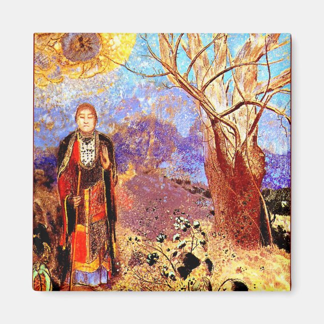 Odilon Redon - Buddha Magnet (Framsidan)