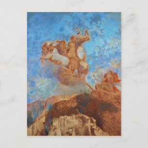 Odilon Redon Chariot Apollo Poster Vykort