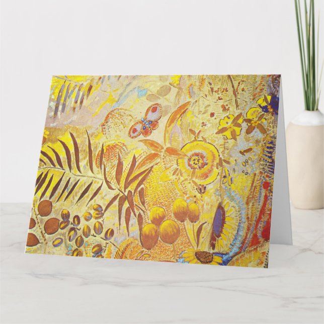 Odilon Redon - Dagen. Kort (Framsida)