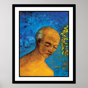 Odilon Redon - Fin Art Symbolism i Krona Poster