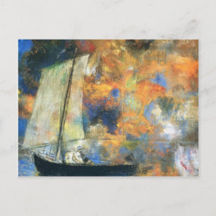 Odilon Redon- Flower Clouds Vykort